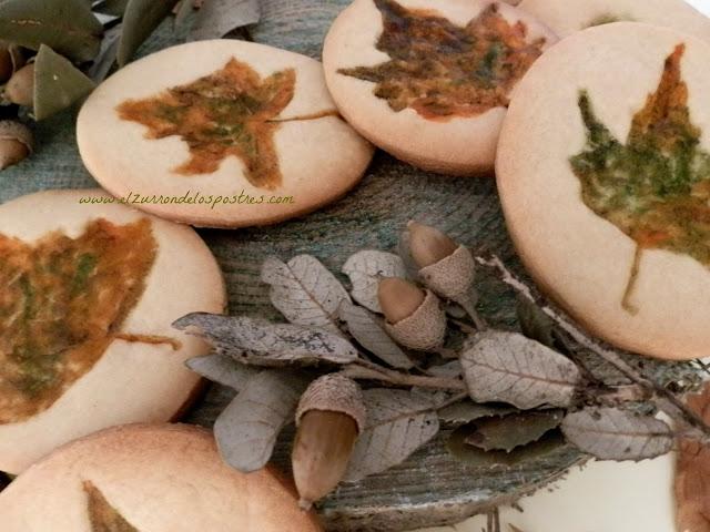 Galletas Hojas de Otoño Galletas Hojas de Otoño