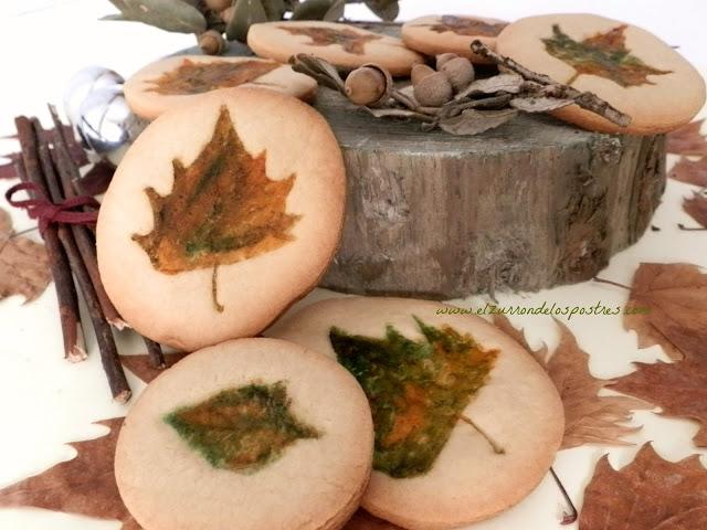 Galletas Hojas de Otoño Galletas Hojas de Otoño