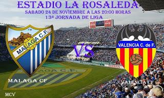 MALAGA CF vs VALENCIA CF MALAGA CF vs VALENCIA CF