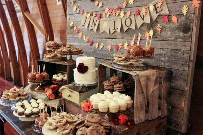 mesa dulces otono Jennycookies 1112 mesa de dulces boda otoño