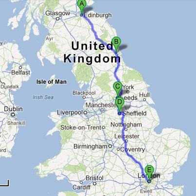 megabus1 Mi regreso a Edimburgo