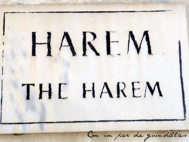 Cartel del harén de Topkapi Topkapi-haren