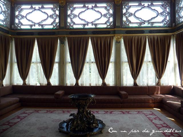 Interior de Topkapi Topkapi-interior
