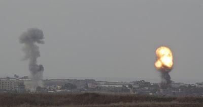 Franja de Gaza, una semana bajo las bombas israelitas.