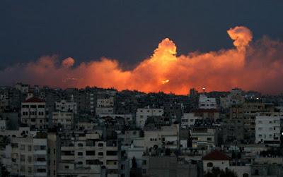 Franja de Gaza, una semana bajo las bombas israelitas.