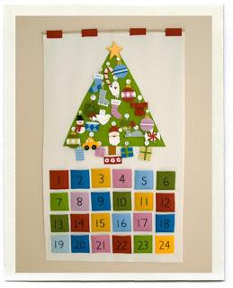 Calendario de Adviento Casero Calendario de Adviento Casero