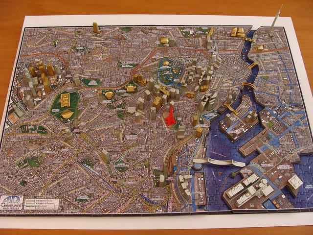 Puzzle 4D de Tokyo Puzzle 4D de Tokyo