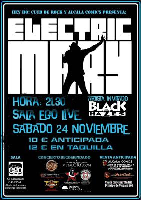 Electric Mary + Black Hazes en Alcalá de Henares:
