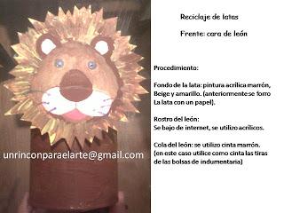 RECICLAJE DE LATAS RECICLAJE DE LATAS