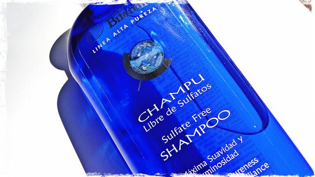 Shampoo sin sulfatos.