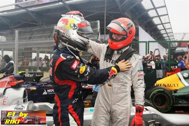 RALF VE JUSTO EL ADELANTAMIENTO DE VETTEL A SCHUMACHER EN BRASIL RALF VE JUSTO EL ADELANTAMIENTO DE VETTEL A SCHUMACHER EN BRASIL