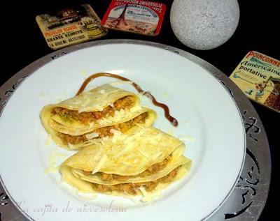Crepes de chorizo Crepes de chorizo