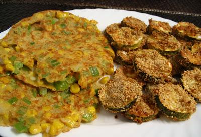 TORTITAS DE MAÍZ Y CHILE / CHIPS DE CALABACÍN TORTITAS DE MAÍZ Y CHILE / CHIPS DE CALABACÍN