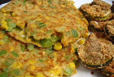 TORTITAS DE MAÍZ Y CHILE / CHIPS DE CALABACÍN TORTITAS DE MAÍZ Y CHILE / CHIPS DE CALABACÍN