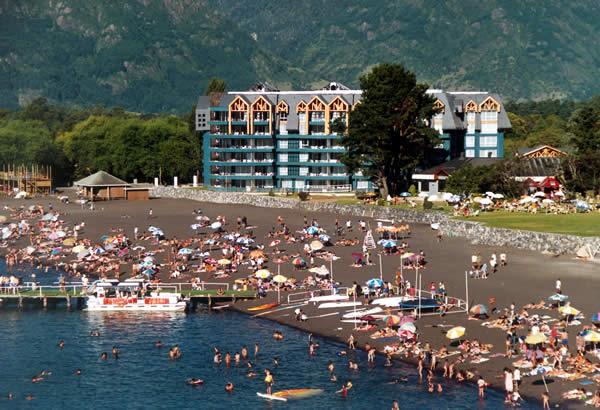 playa de pucon El lago Villarrica