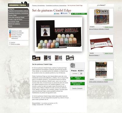 Set de pinturas Citadel Edge Set de pinturas Citadel Edge