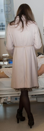 Kate Middleton, abrigo de Max Mara y vestido en print animal, en Cambridge Kate Middleton, abrigo de Max Mara y vestido en print animal, en Cambridge