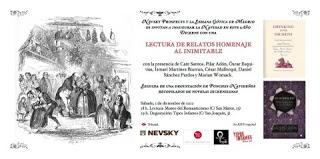 Lectura de relatos de fantasmas y fiesta de Dickens Lectura de relatos de fantasmas y fiesta de Dickens