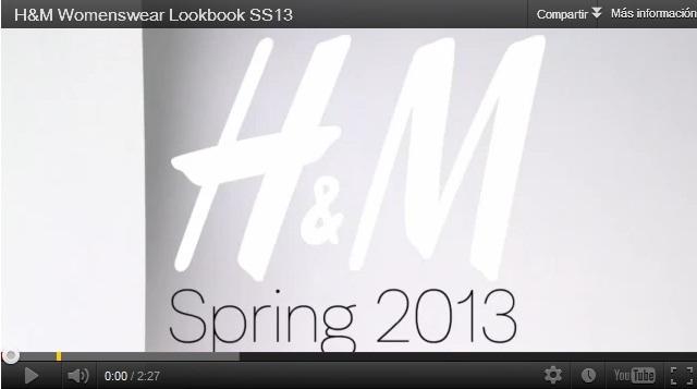 Lookbook PV 2013 H&M; muy Folk