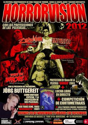 Festival Horrorvision 2012 - Programación para hoy Viernes Festival Horrorvision 2012 - Programación para hoy Viernes