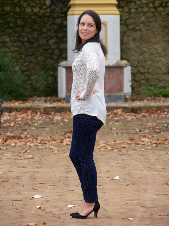MIX SWEATER + LEO PANTS MIX SWEATER + LEO PANTS