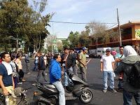 Supuestos grupos anarquistas causan estragos en Tepito Supuestos grupos anarquistas causan estragos en Tepito