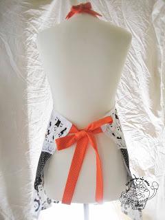 DELANTAL DE FANTASMITAS PARA MI AMIGA RO DELANTAL DE FANTASMITAS PARA MI AMIGA RO