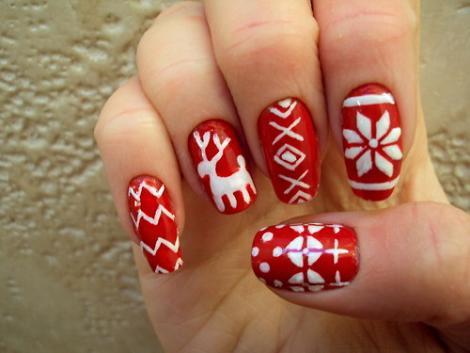 Ideas Para Decorar Tus Uñas: Navidad