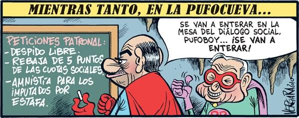 Díaz Ferran y el retraso de los acuerdos sociales en la crisis, o la importancia de que los dirigentes no sean delincuentes