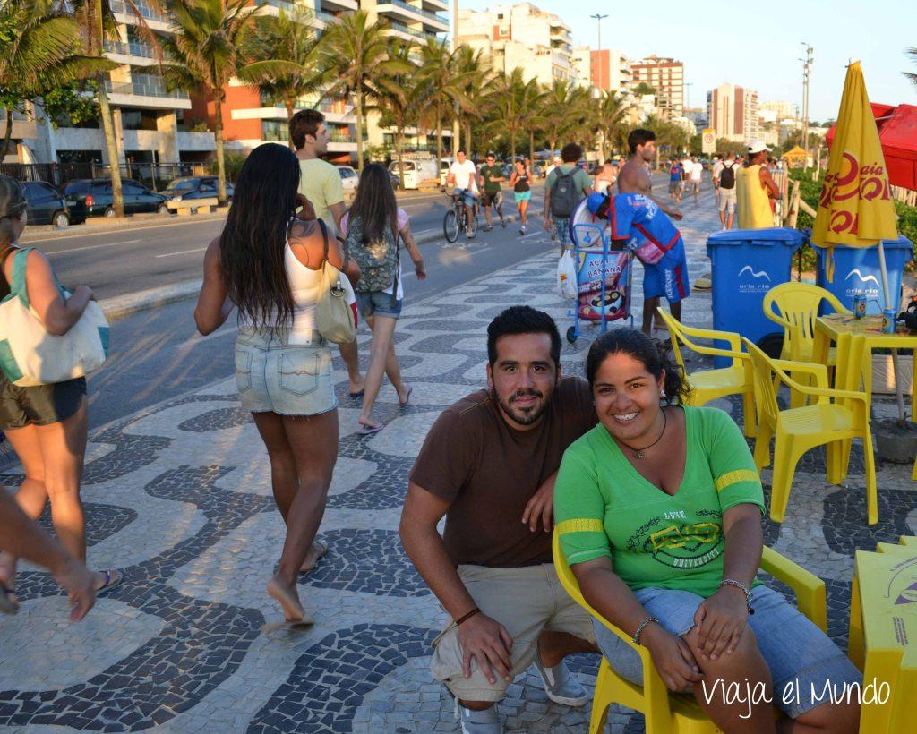 Los aplausos en Ipanema En Ipanema, conozco la historia de Ricardo