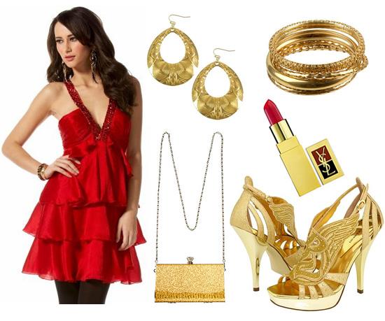 Fotos de look para la fiesta de navidad 2012. Que ponerse esta navidad.