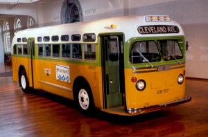 Autobús donde Rosa Parks se negó a ceder el asiento