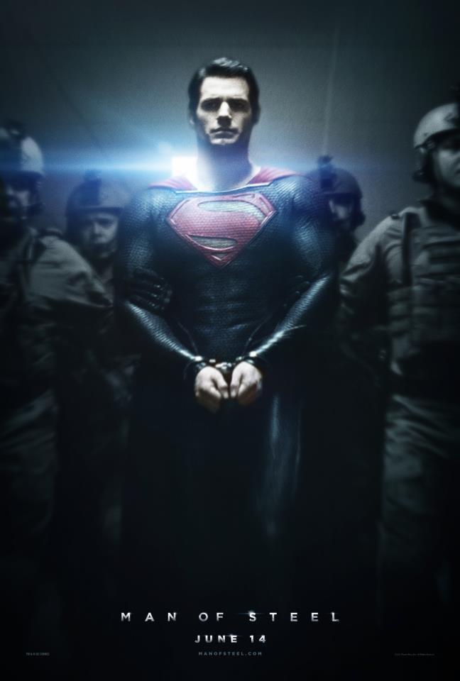 Salió el poster de Supermán, Man of Steel