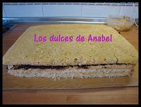 Tarta con oblea en la 