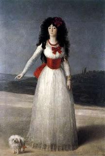 La duquesa de Alba de blanco - Goya