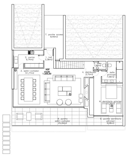 A-cero presenta un proyecto de vivienda unifamiliar en un municipio al
