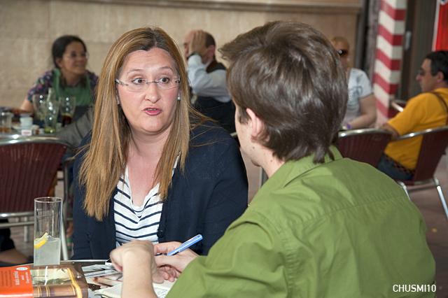 _CHU5807 Charlamos con Luz Gabás de “Palmeras en la nieve”