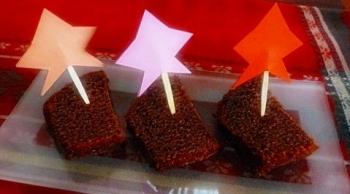 Palillos con estrellas para decorar en Navidad Palillos con estrellas para decorar en Navidad