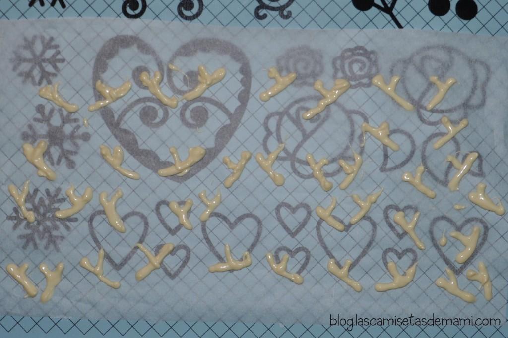 reno cuernos Galletas de navidad: Rudolf