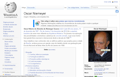 Brasil: muere el arquitecto Oscar Niemeyer