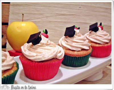 Cupcakes de Manzana y canela