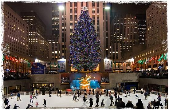 Centro Rockefeller en Navidad Centro Rockefeller en Navidad