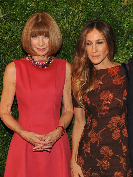 Anna Wintour y Sarah Jessica Parker, en el estreno de 'In Vogue: Editor Style'
