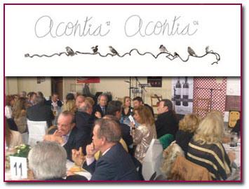 Vinos Acontia para casi 800 comensales en el rastrillo de Nuevo Futuro en Madrid PabloD Gourmet - Acontia en el rastrillo - 1
