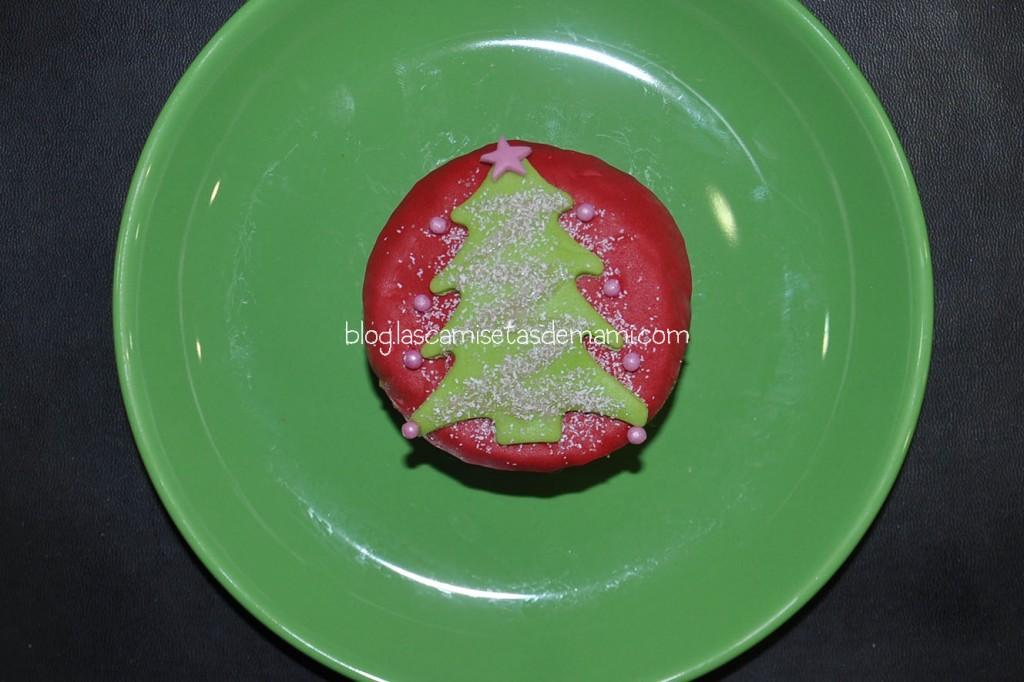 curso muffins c Muffins de Navidad