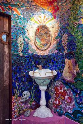 Baño con decoración artesanal - Paperblog