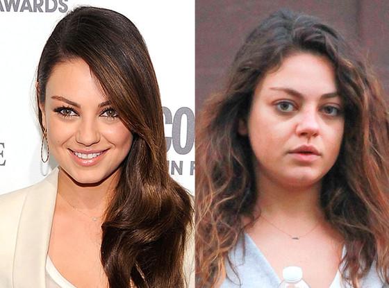 Mira el antes y después de Mila Kunis