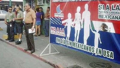 Activistas repudian que otros estados de norteamérica quieran igualar a Arizona con su polémica ley migratoria Activistas repudian que otros estados de norteamérica quieran igualar a Arizona con su polémica ley migratoria