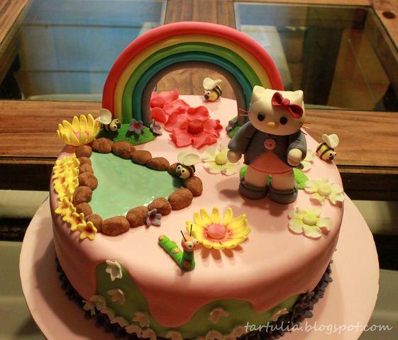 Tarta Hello Kitty para Carmen