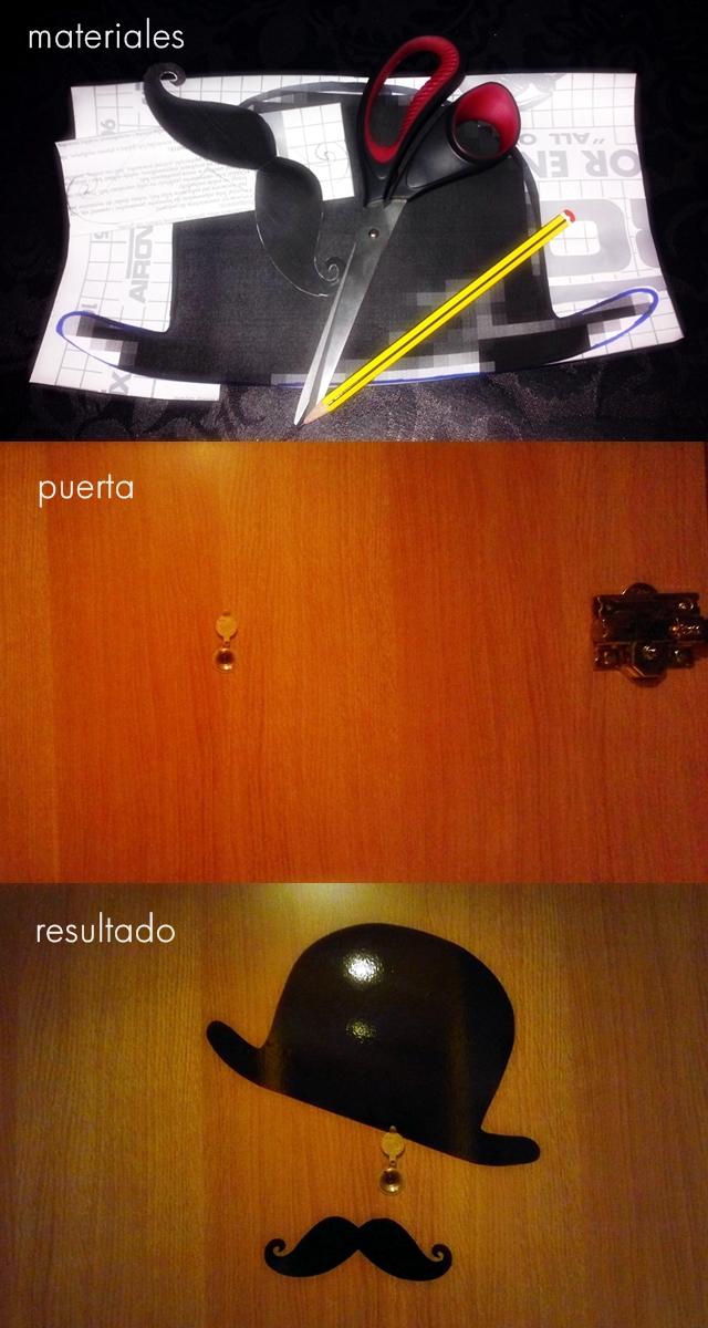 Diy: El vinilo para la mirilla de la puerta de Beatriz